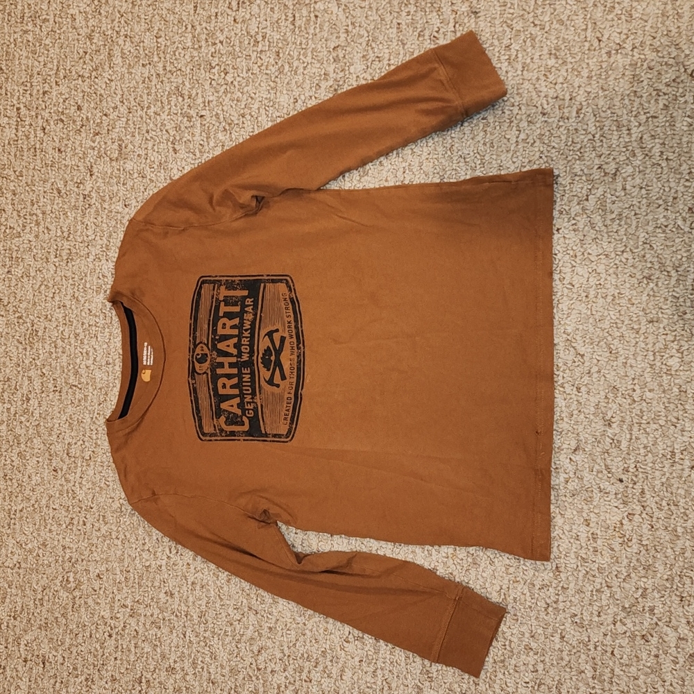 Boys Carhartt Long Sleeve Tee